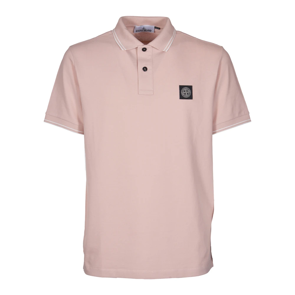 Stone Island Roze T-shirts en Polos Pink Heren
