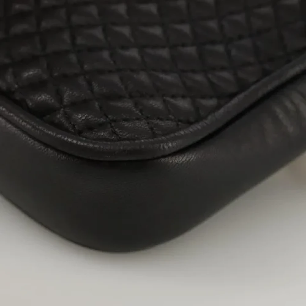 Bally Pre-owned Leather shoulder-bags Black Dames