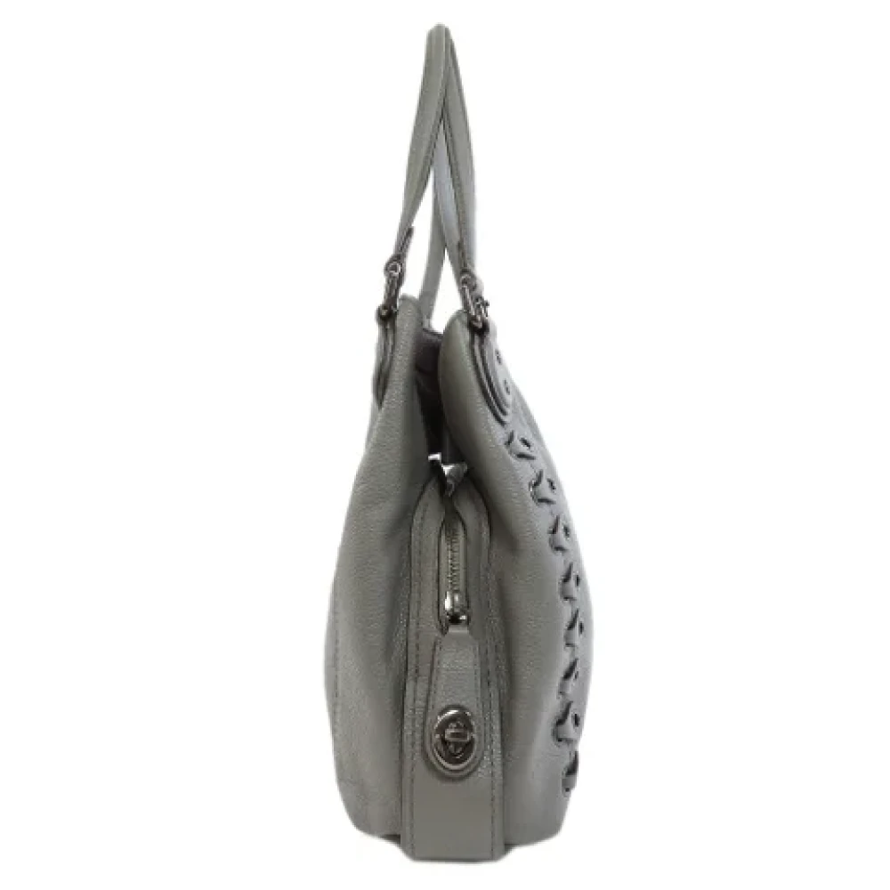 Coach Pre-owned Leather totes Gray Dames