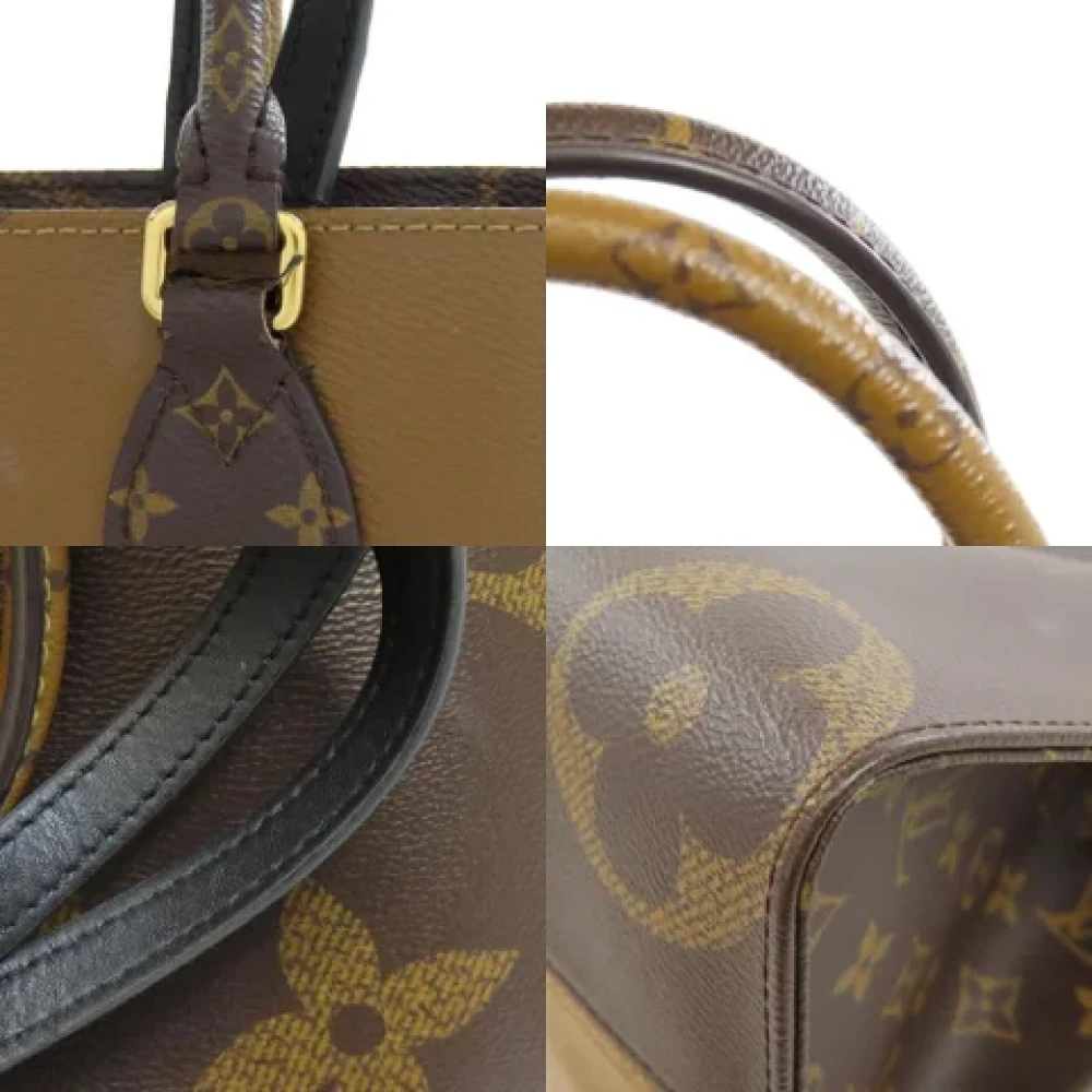 Louis Vuitton Vintage Pre-owned Fabric louis-vuitton-bags Brown Dames