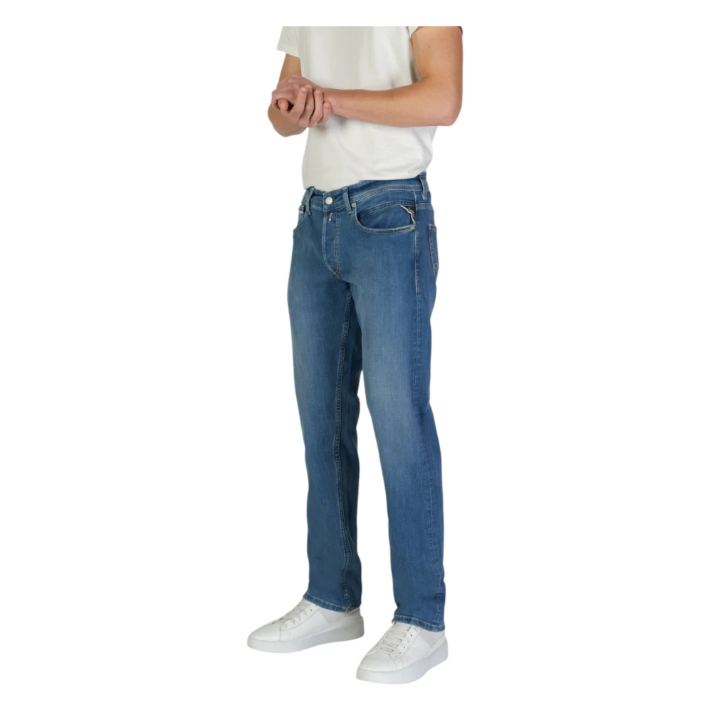 Replay Slim-fit Jeans Blue Heren