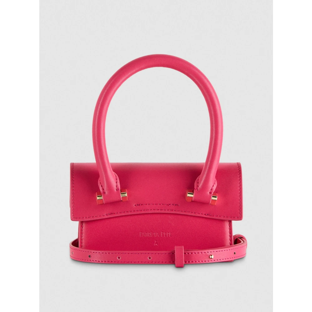 PATRIZIA PEPE Fly Bamby Mini Schoudertas Pink Dames