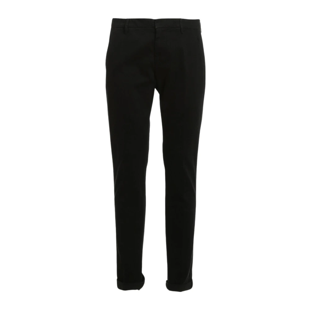 Dondup Men's Black Stylish Chinos - Chinos - W33 - Trousers