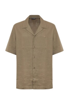 short-sleeve-linen-shirt-with-eagle-embroidery