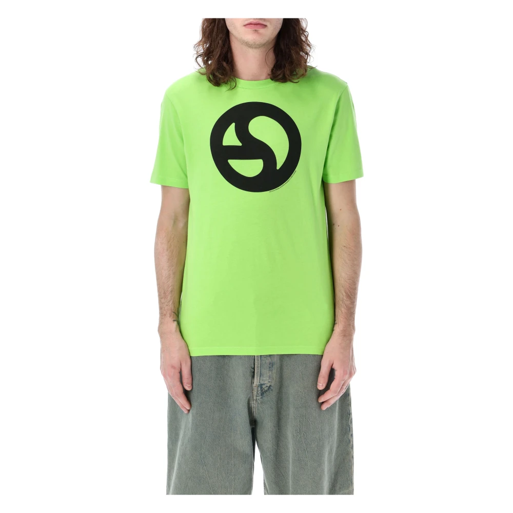 Acne Studios T-Shirts Green Heren