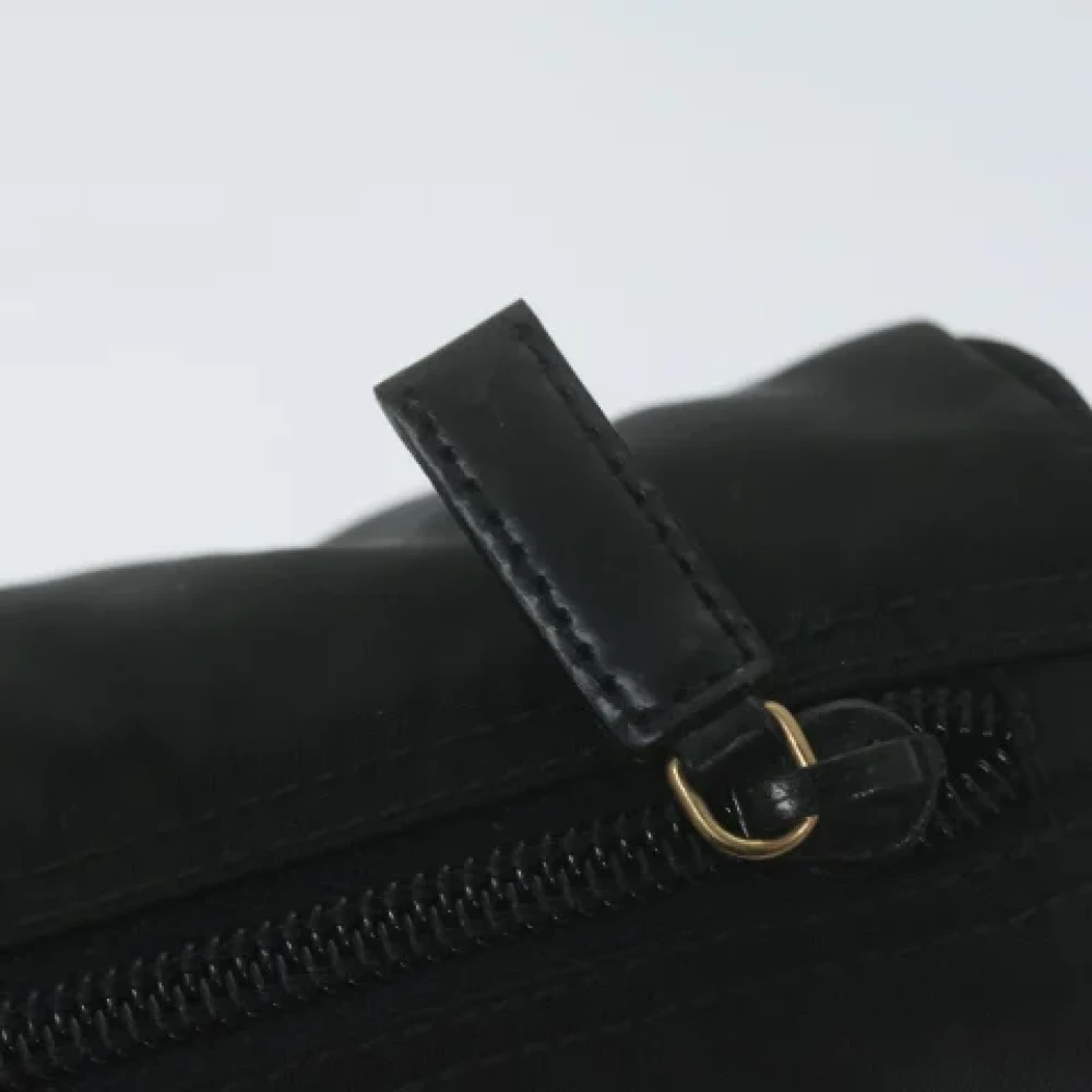Prada Vintage Pre-owned Nylon pouches Black Dames