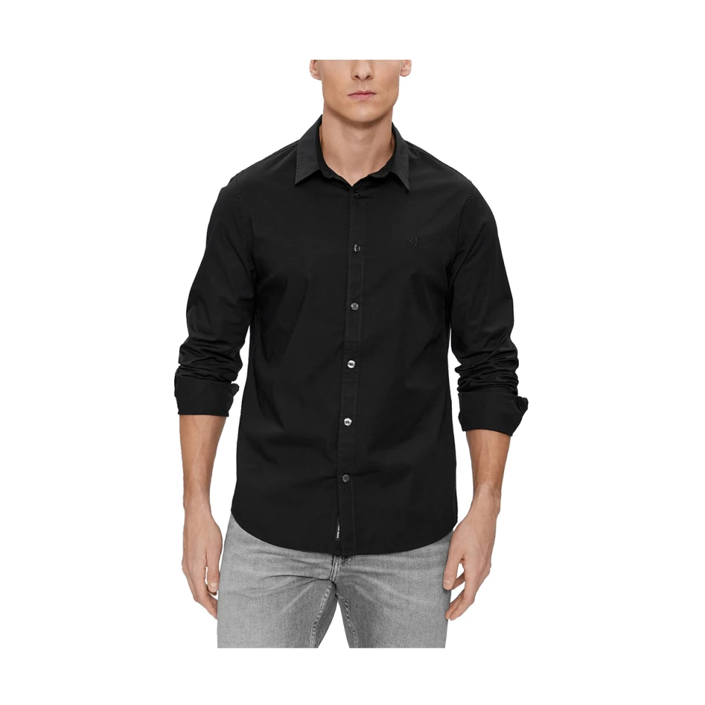 Calvin Klein Urban Zwarte Overhemd Black Heren