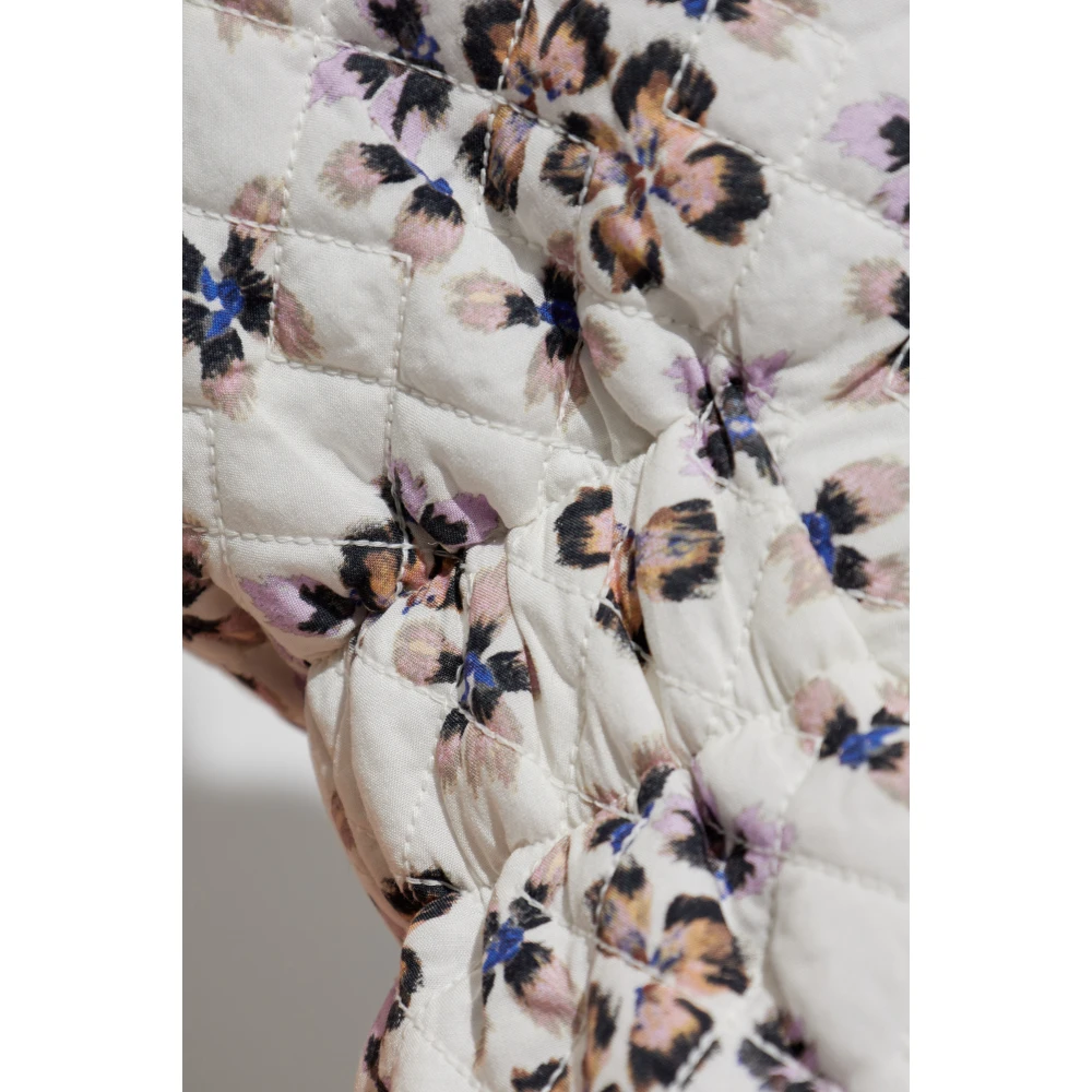 Munthe Vest met bloemmotief White Dames