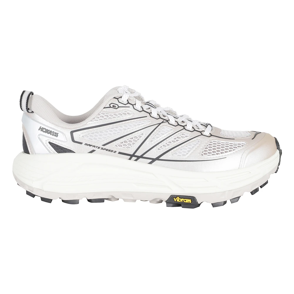 Hoka One One Gray Running Shoes, Male, 7 1/3 Uk, U Mafate Speed 2 Ts