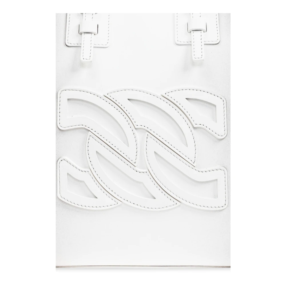 Casadei Tas Beaurivage Mini type shopper White Dames