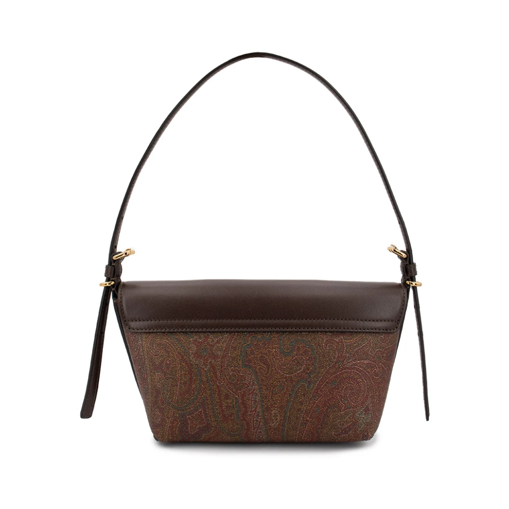 ETRO Paisley Jacquard Kleine Boot Tas Brown Dames