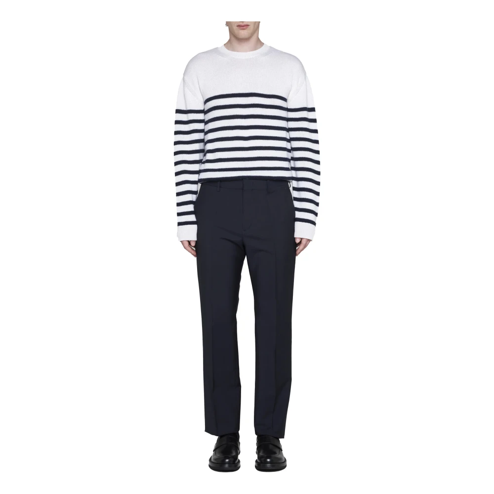 Valentino Blauwe Stijlvolle Broek Blue Heren