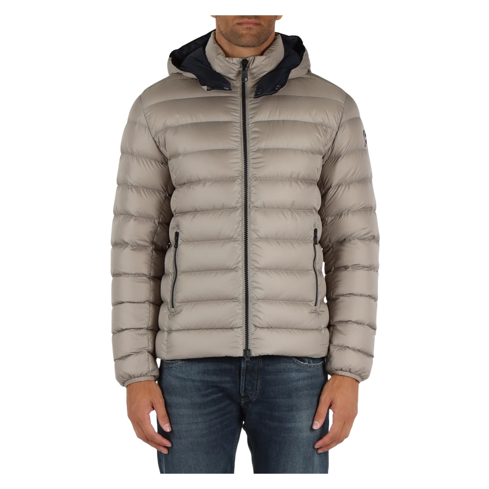 Colmar Gewatteerde Hoodie E-Concrete Beige Heren