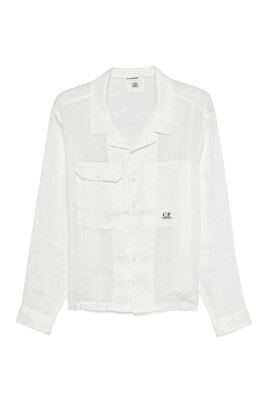 white-linen-shirt-with-logo-print