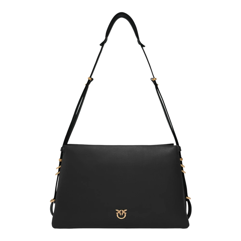 Pinko Triplet Shoulder Bag - Female - Shoulder Bags - Black - One Size - Bags - Image 5