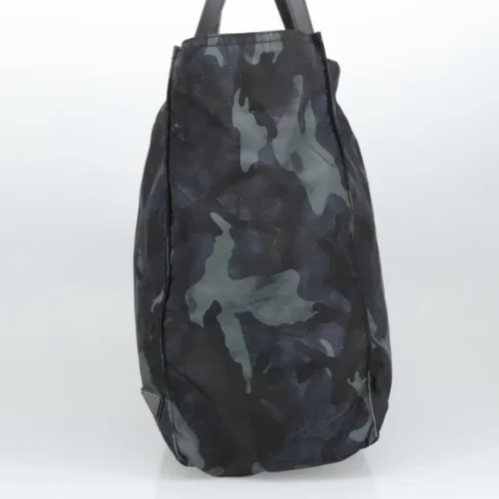 Prada Vintage Pre-owned Nylon prada-bags Black Dames