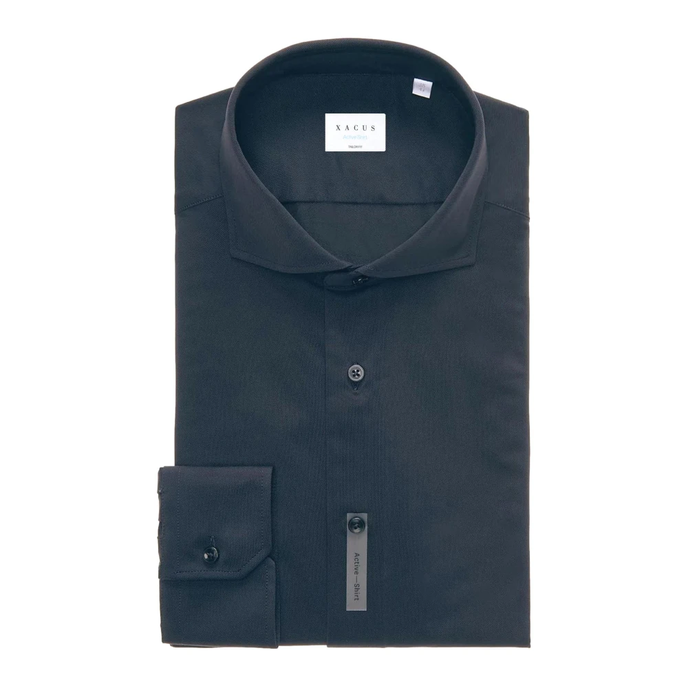 Xacus Actief Overhemd Blue Heren
