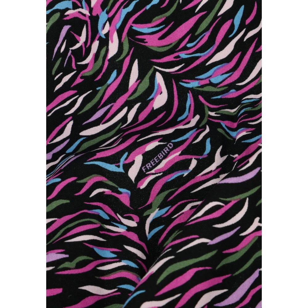 Freebird Kleurrijke Mini Jurk Rowenda Stijl Multicolor Dames