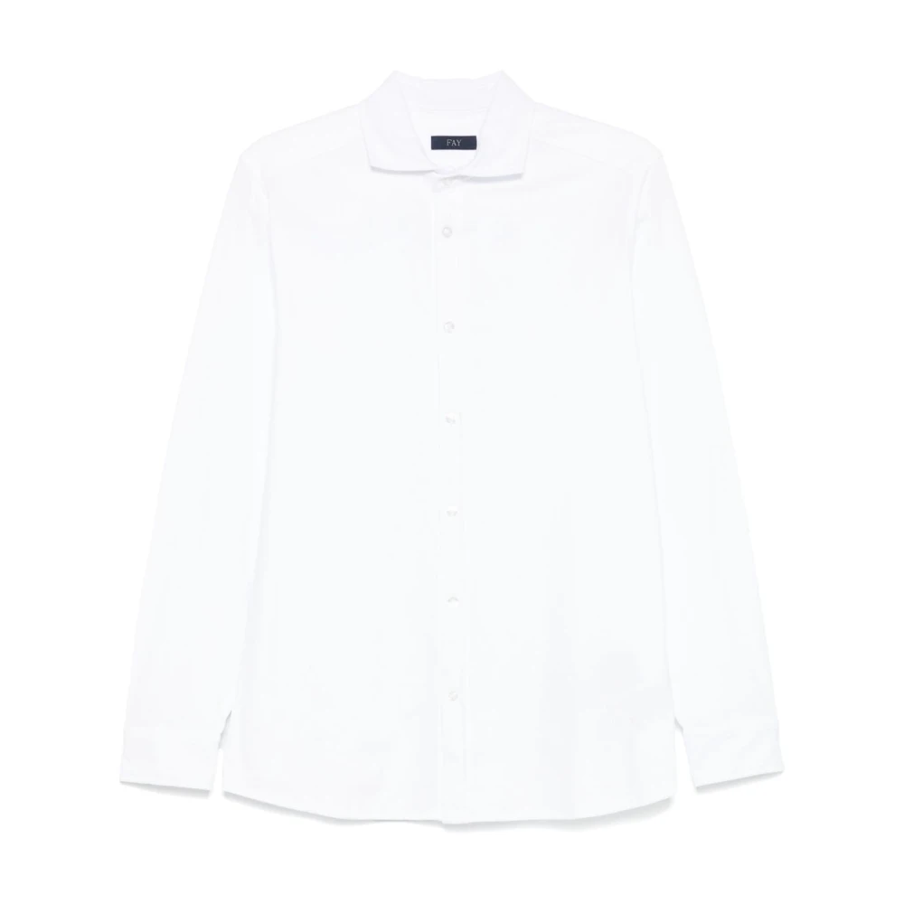 Fay - Tops > Polo Shirts - White - Fay - Modalova