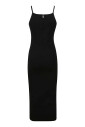 black-stretch-knit-dress-with-metal-ring
