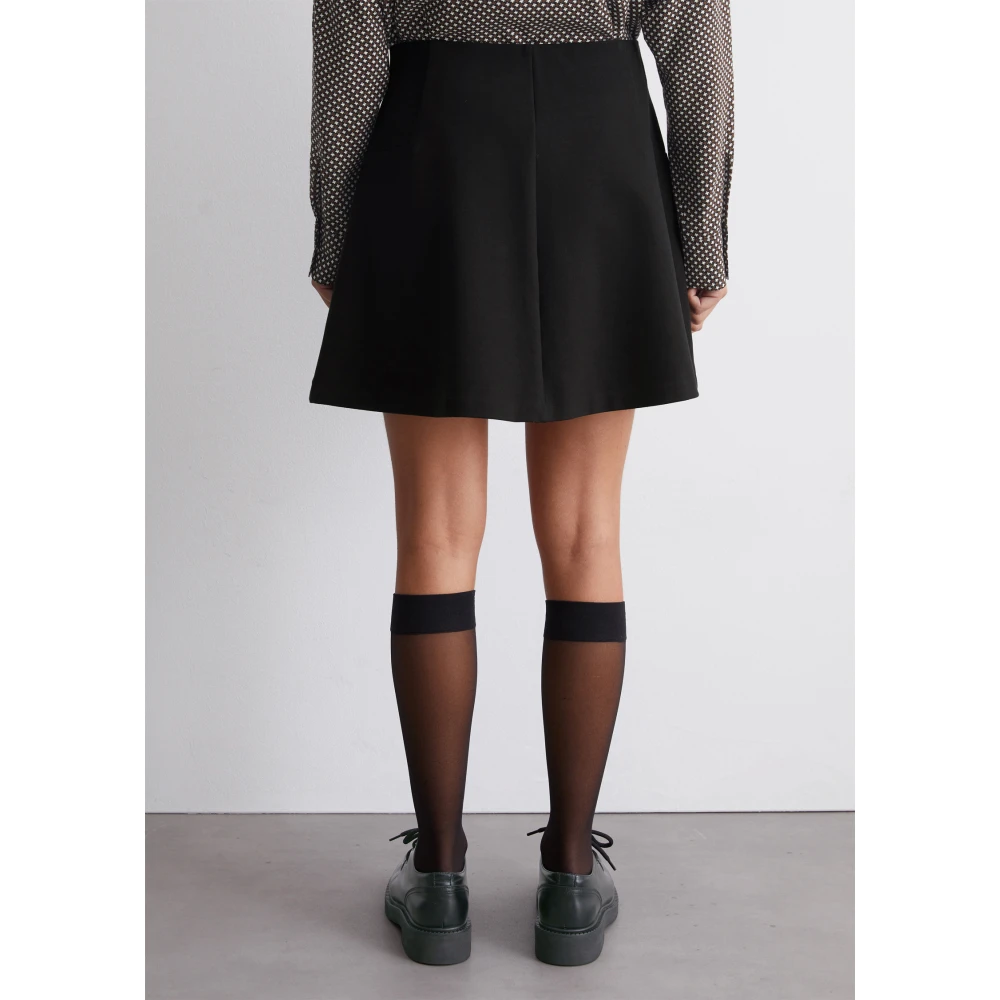 Marc O'Polo Jersey minirok A-lijn Blue Dames