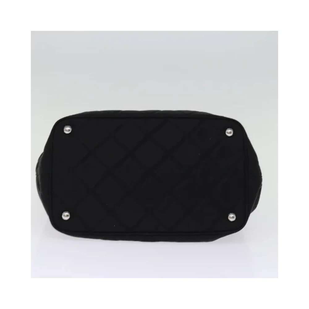Prada Vintage Pre-owned Nylon prada-bags Black Dames