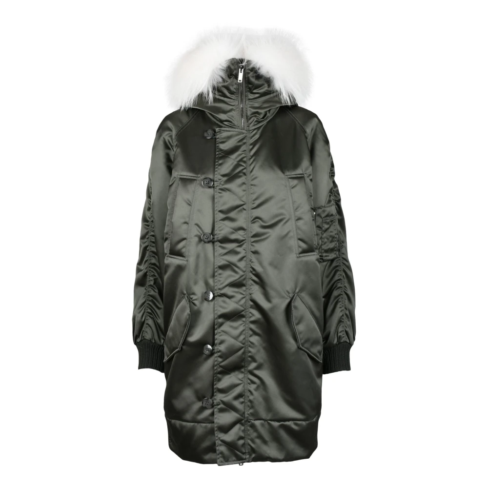 Dondup Giaccone Green Dames