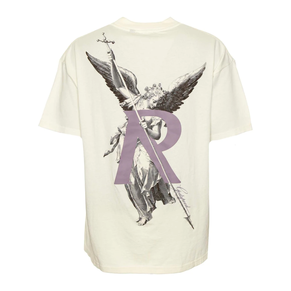 Represent Archangel Grafische Oversized T-shirt White Heren