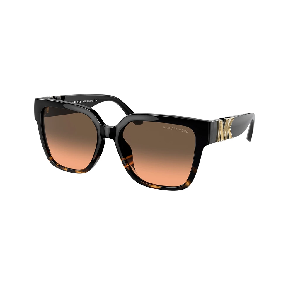 Michael Kors Women's Orange Tortoise Sunglasses With Gradient