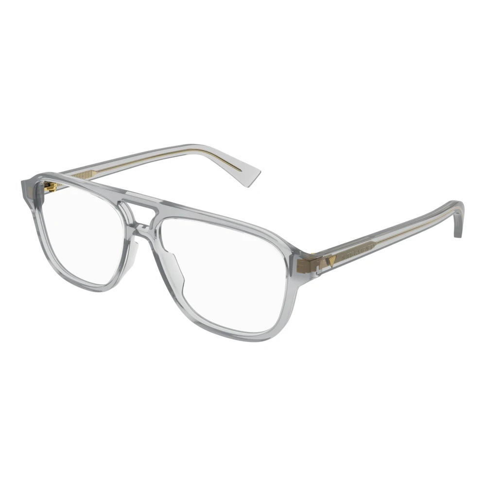 Bottega Veneta Men's Gray Glasses, 56 Mm, Eyeglasses