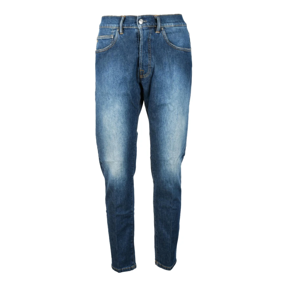 Nine In The Morning Katoenmix Ochtend Jeans Blue Heren