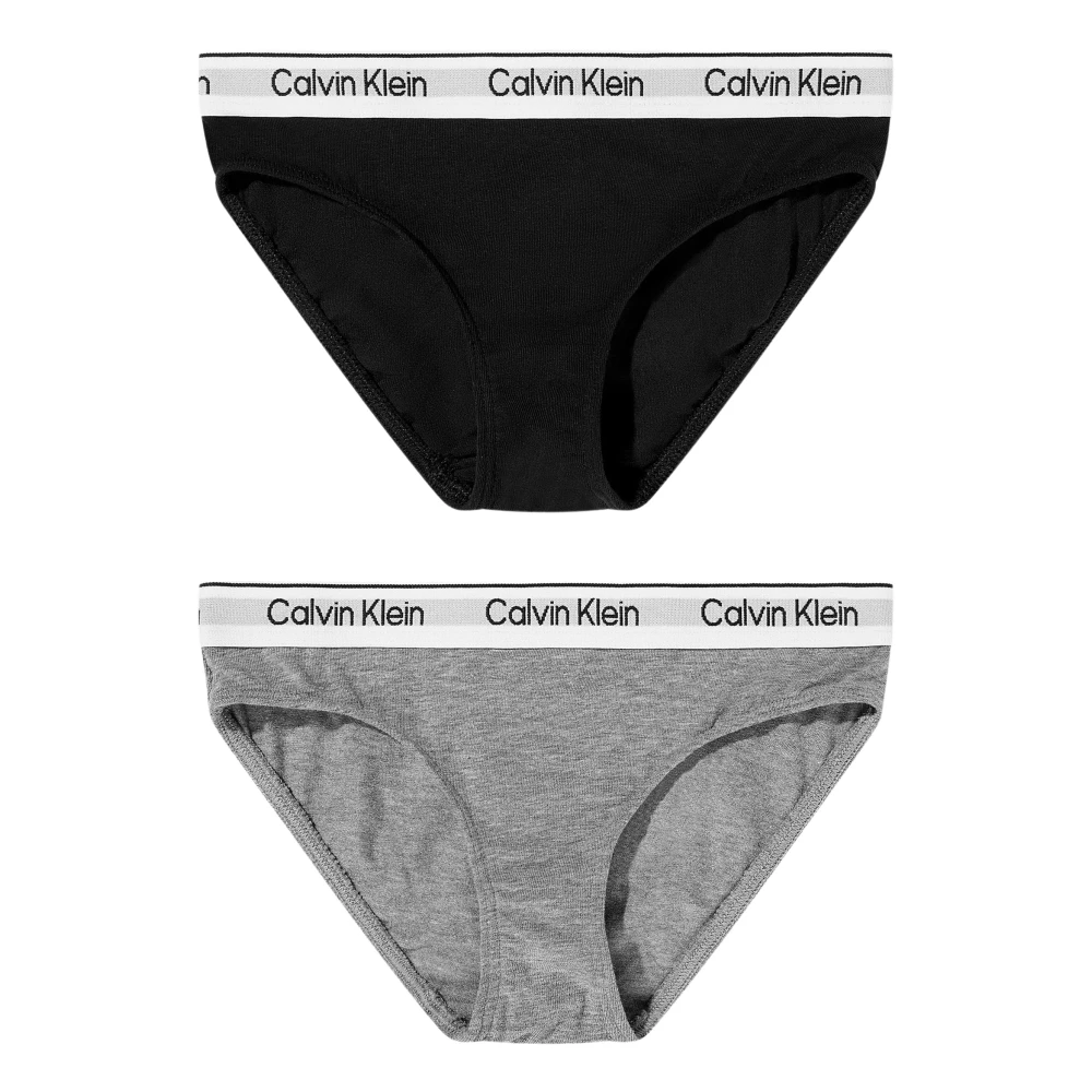 Calvin Klein Girls Multicolor Kids Boxers, 8 Y, 3 Pack Bikini Knickers Set