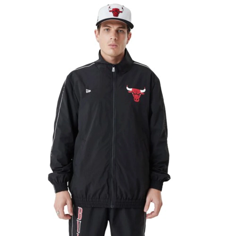 New ERA Chicago Bulls NBA treningsjakke Beige Male