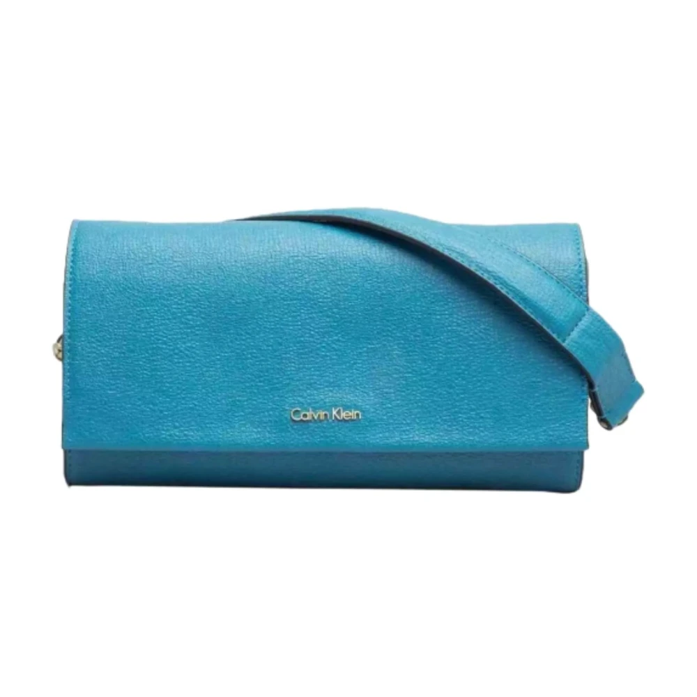 Calvin Klein Instant Clutch Tas voor Vrouwen Blue Dames