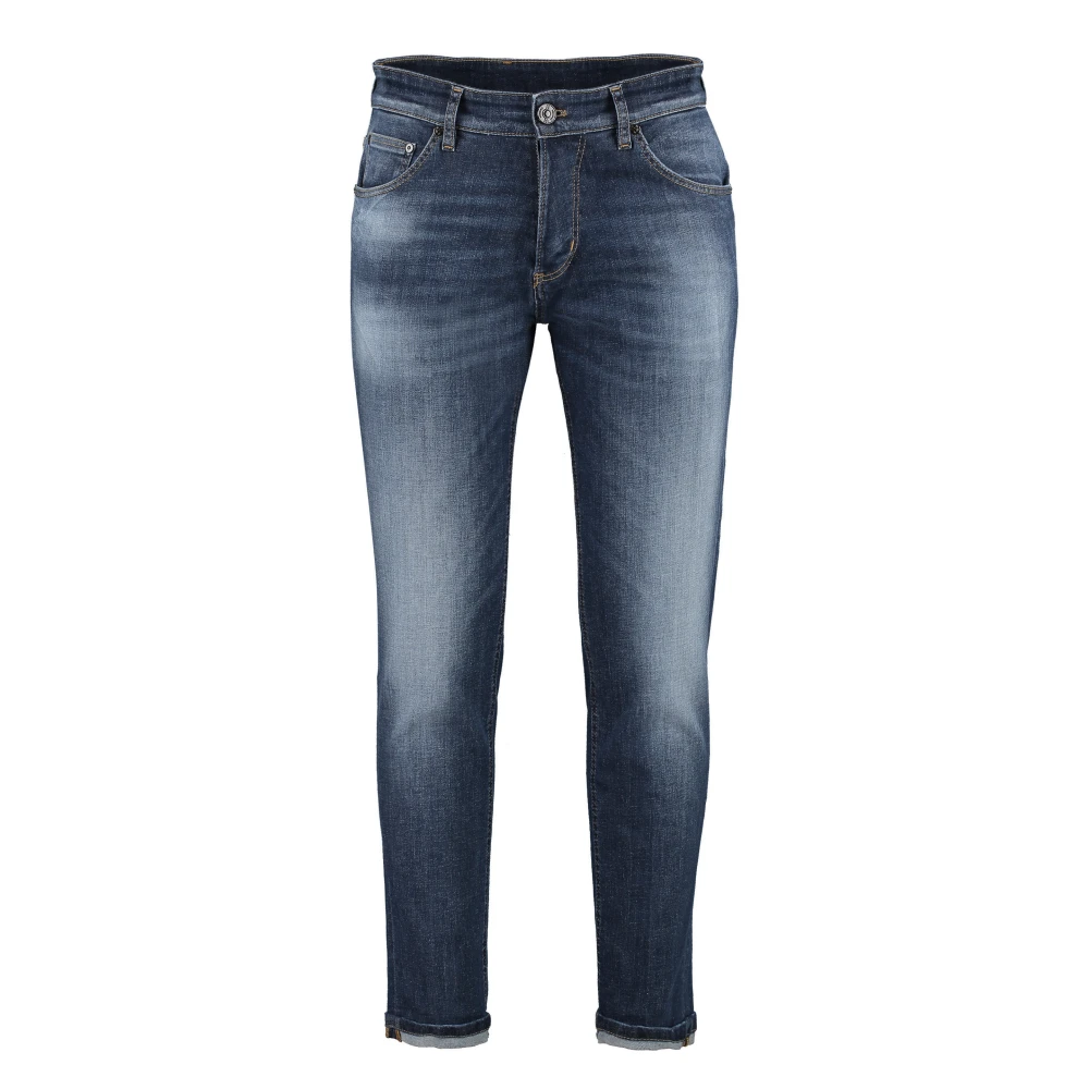 PT Torino Reggae Tapered Fit Jeans met Achterlogo Label Blue Heren