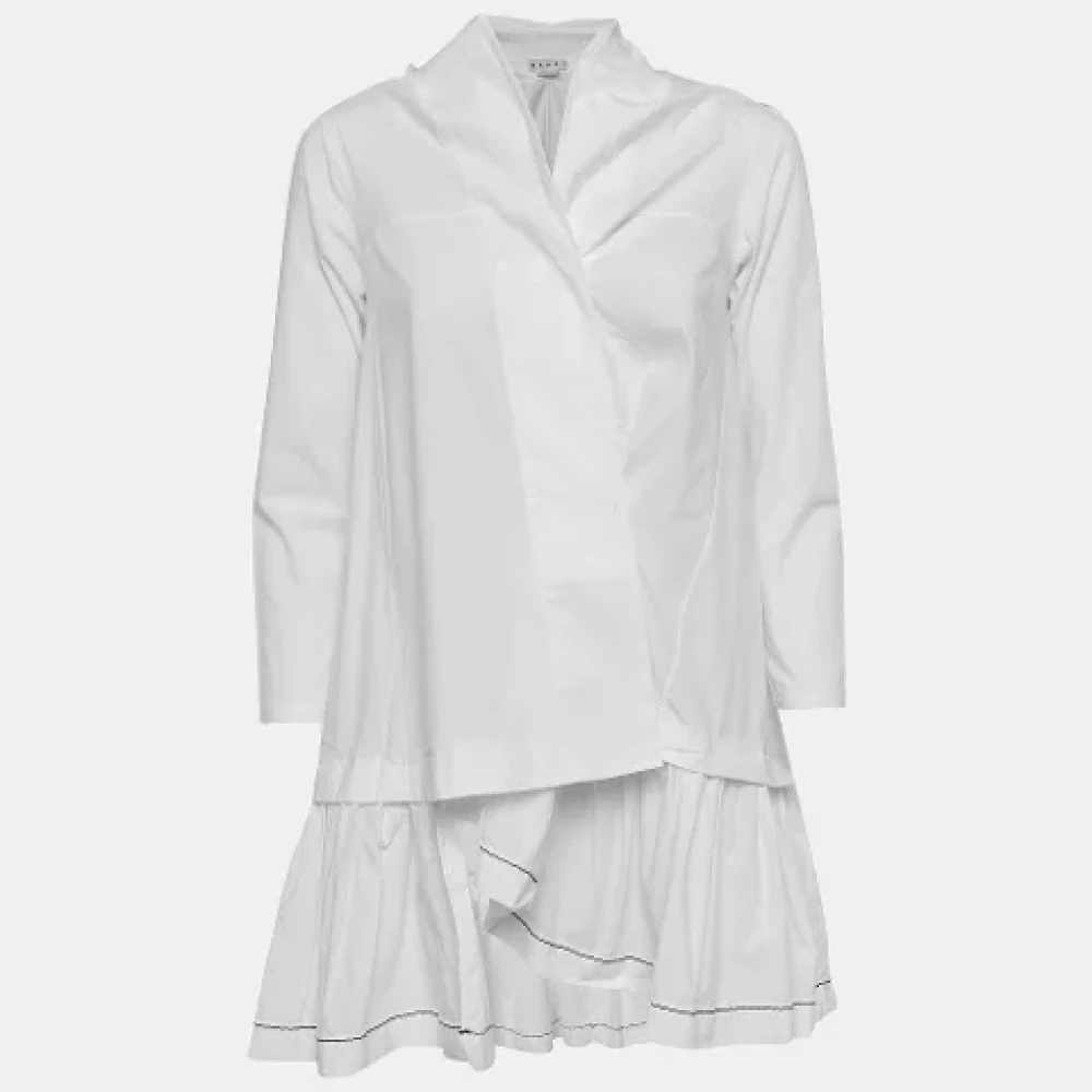 Marni Pre-owned Cotton dresses White Dames