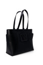 zwarte-polyethyleen-dames-handtas
