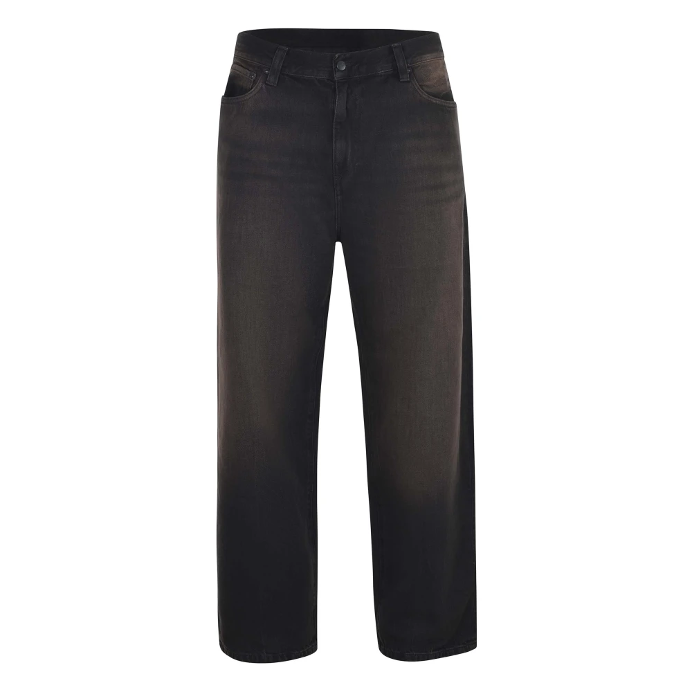 Carhartt Wip Uomo Marrone - Aaron Pantaloni - Trousers - W33 - Immagine 5