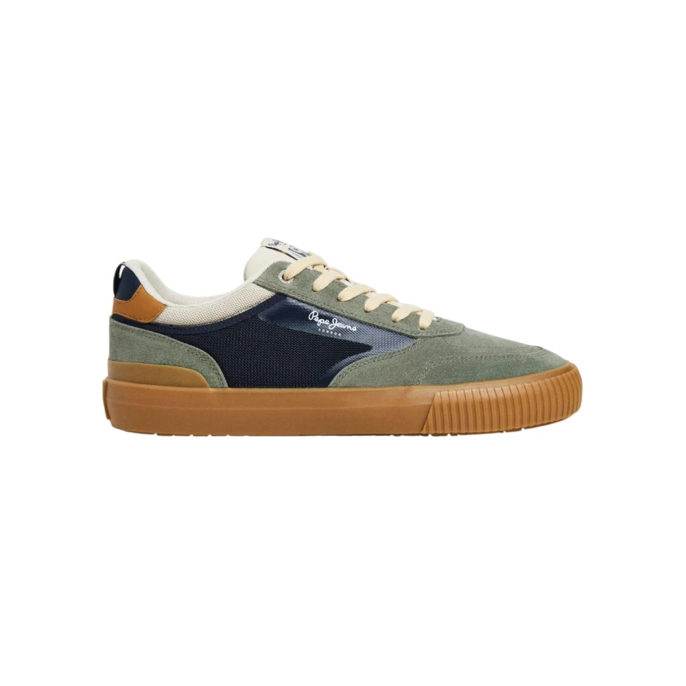 Pepe Jeans Men's Multicolor Sneakers, 8 Uk, Rusper Class Casting