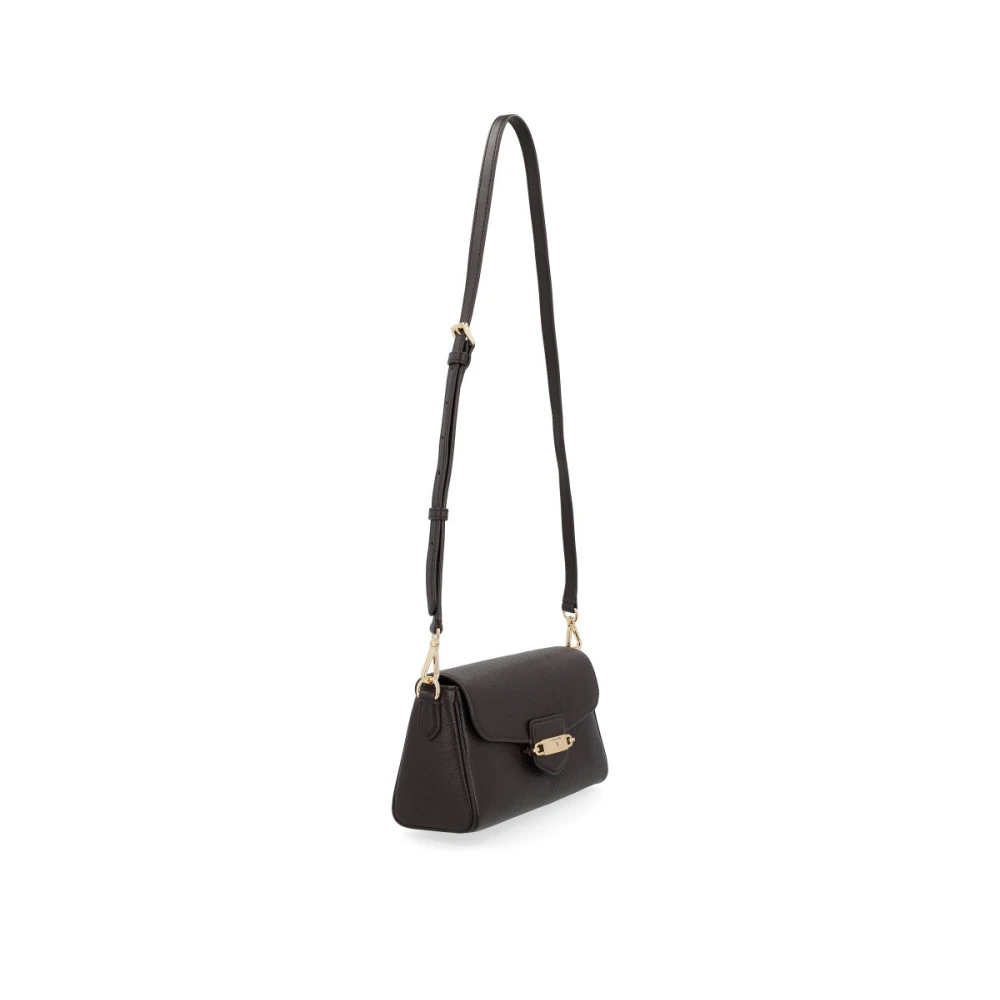 Michael Kors Bruine leren Fleur schoudertas Brown Dames