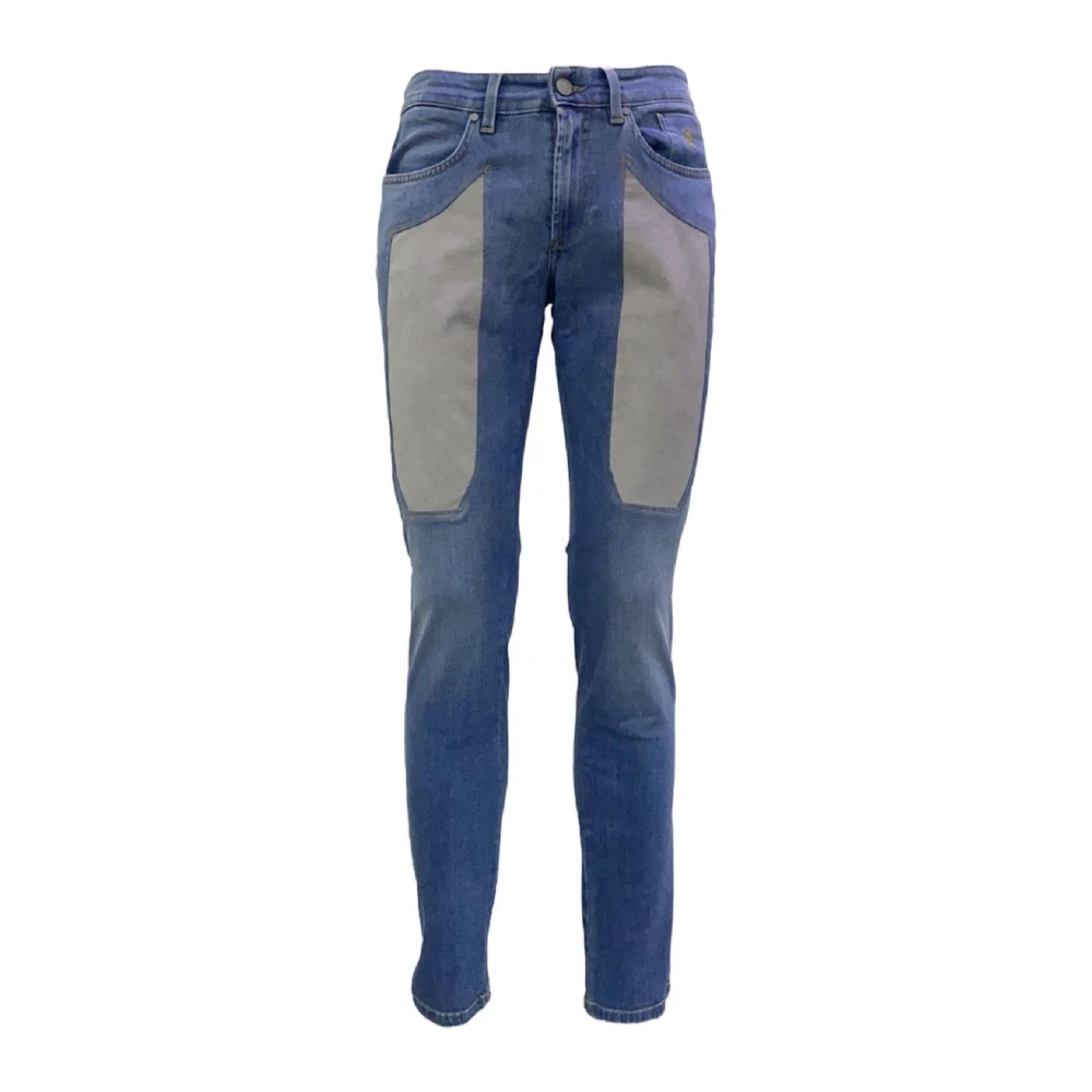 Jeckerson Men's Blue Slim Fit Jeans, W30, Jeans