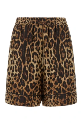 Shorts med djurmönster