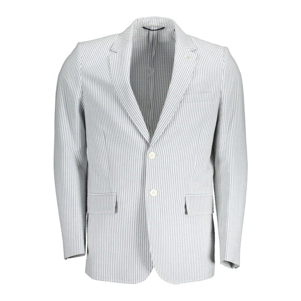 Gant - Jackets > Blazers - White - Gant - Modalova