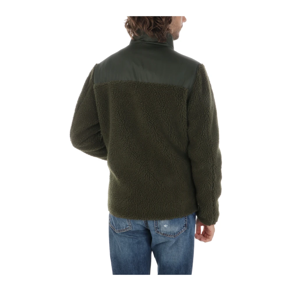 Barbour Stijlvolle Hobson Fleece Jas Green Heren