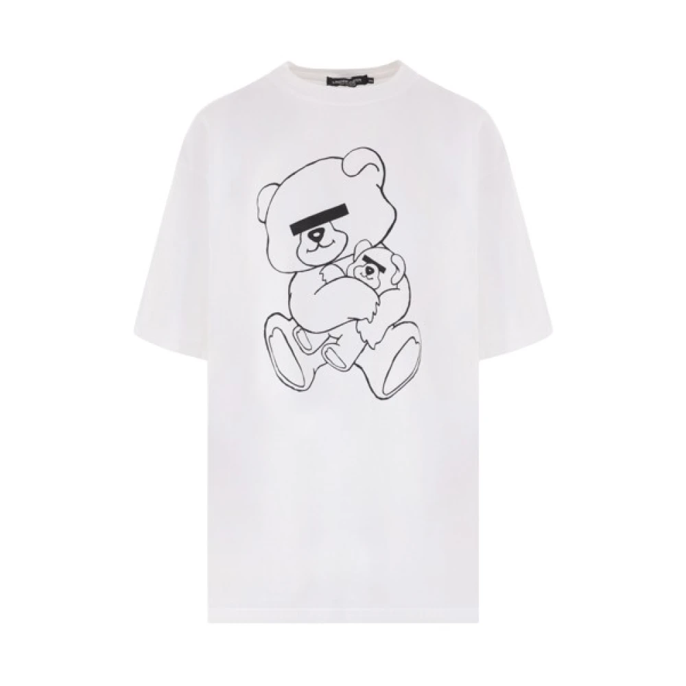 Undercover Grafische Print Wit Katoenen T-shirt White Dames