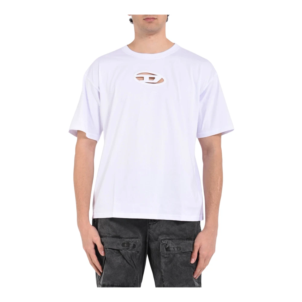 Diesel - Tops > T-Shirts - White - Diesel - Modalova