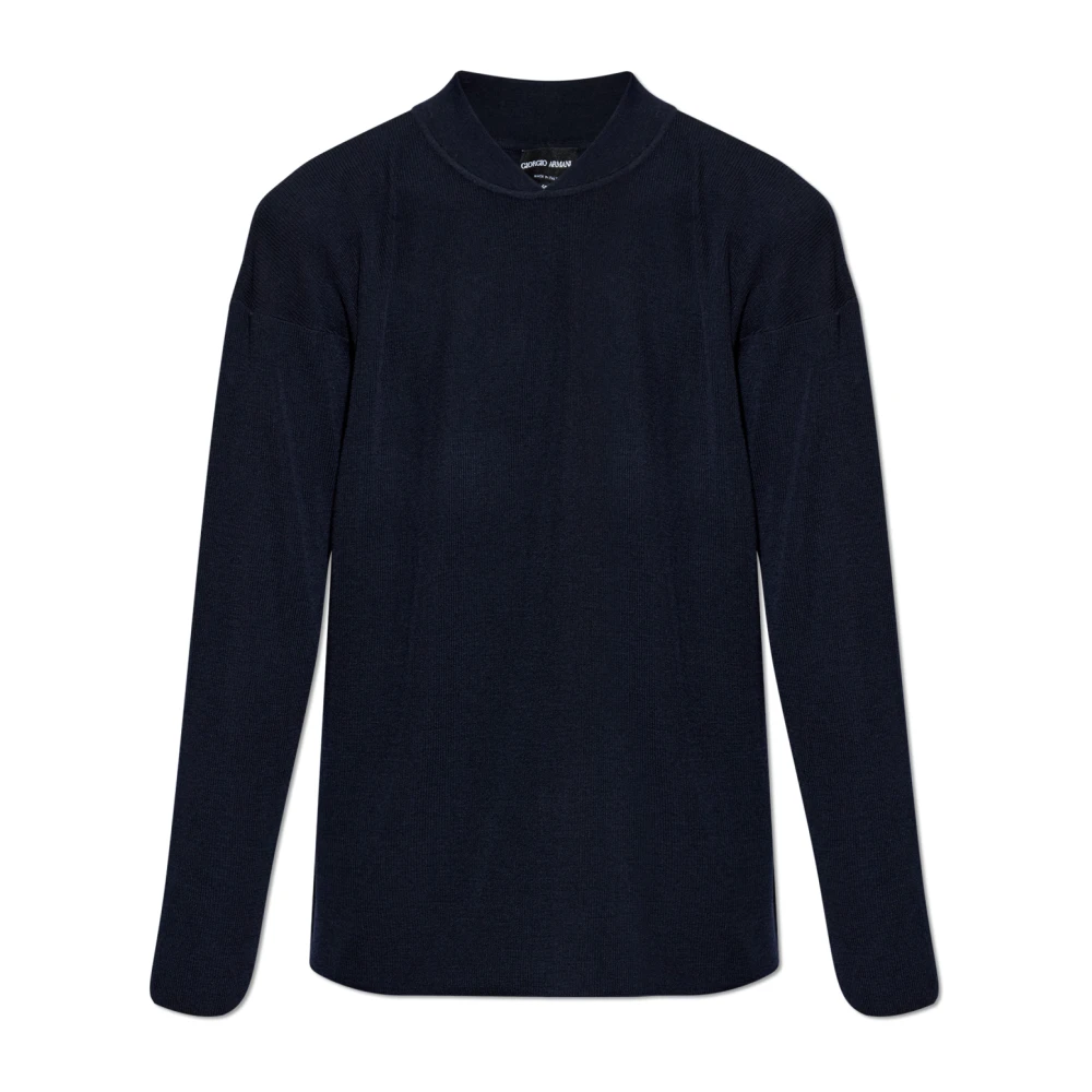 Giorgio Armani Herren Blau Strickwaren, Xlgröße: