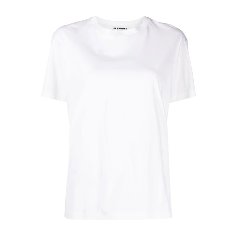 Jil Sander Witte T-shirts en Polos White Dames