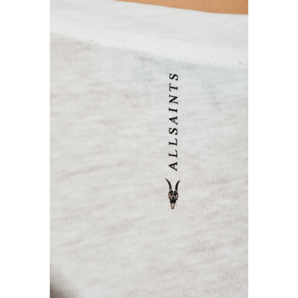 AllSaints T-shirt Anna White Dames