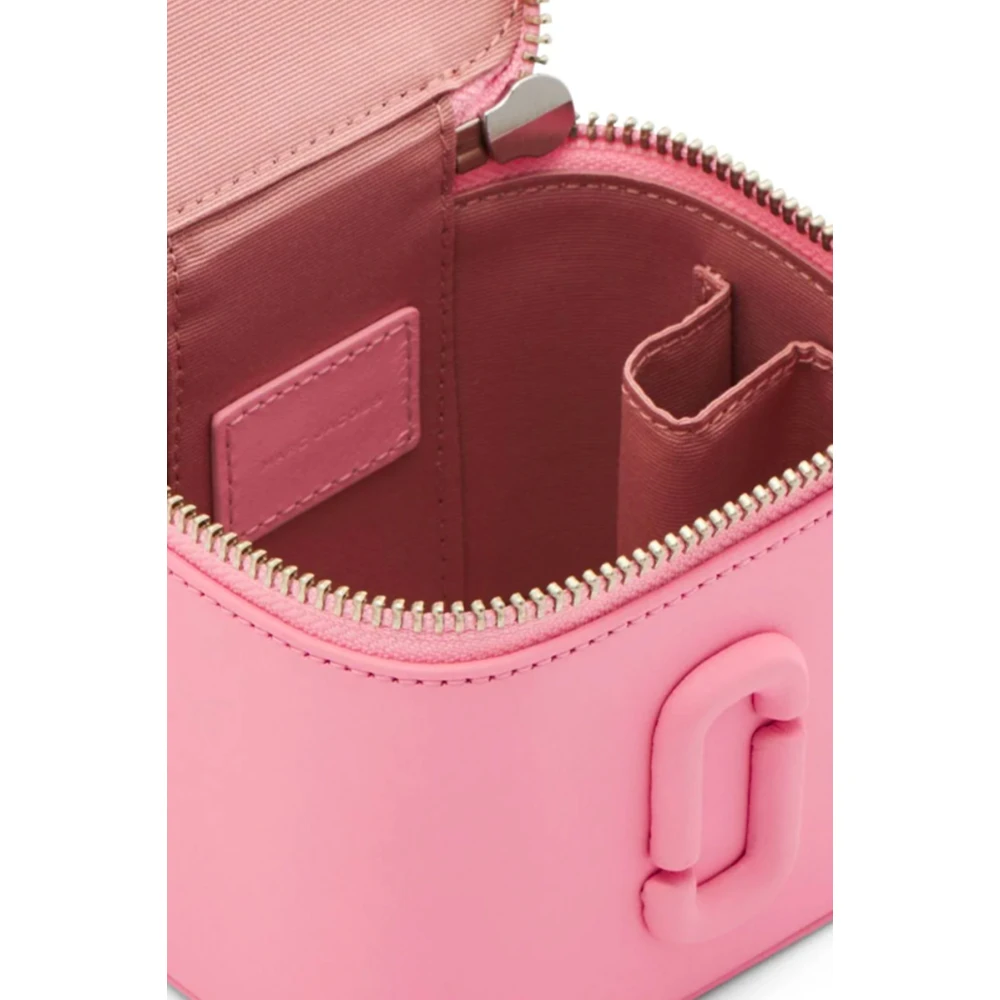 Marc Jacobs Roze Leren Schoudertas met Ketting Pink Dames